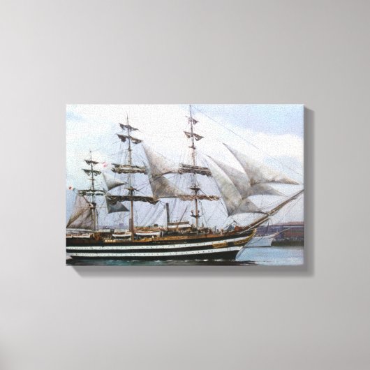 Amerigo Vespucci Canvas Afdruk (Voorkant)