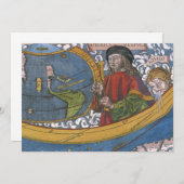 Amerigo Vespucci Explorer op een kaart van Amerika (Voorkant / Achterkant)