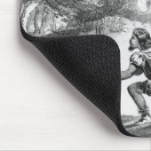 Amerigo Vespucci in Amerika mousepad Muismat (Hoek)