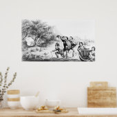 "Amerigo Vespucci in Amerika" poster/print Poster (Keuken)