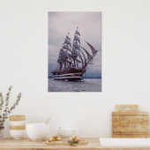 Amerigo Vespucci", Italië Poster (Keuken)