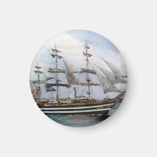 Amerigo Vespucci Magneet (Voorkant)