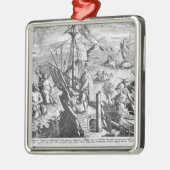 Amerigo Vespucci Metalen Ornament (Links)