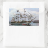 Amerigo Vespucci Rechthoekige Sticker (Tas)