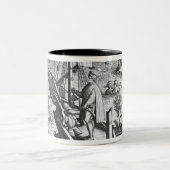 Amerigo Vespucci Tweekleurige Koffiemok (Center)