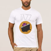AmeriJazz Bella+Canvas Jersey T-shirt met korte mo (Voorkant)