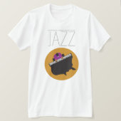 AmeriJazz Bella+Canvas Jersey T-shirt met korte mo (Design voorkant)