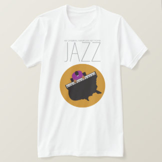 AmeriJazz Bella+Canvas Jersey T-shirt met korte mo