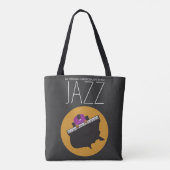AmeriJazz Blk-Tas Tote Bag (Achterkant)