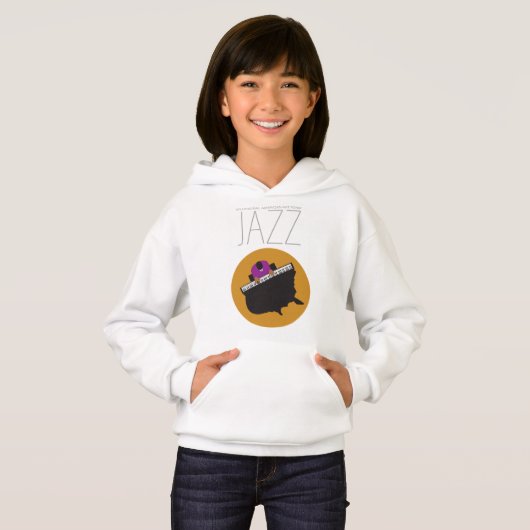 AmeriJazz Kinderen Pullover Hoodie (Voorkant volledig)