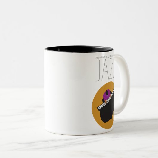 AmeriJazz Two-Tone Mok (Voorkant rechts)