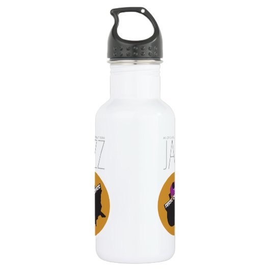 AmeriJazz Waterfles (Achterkant)