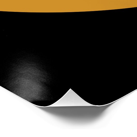 AmeriJazz Zwart Glanzend Poster (Hoek)