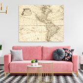 Amerika 10 canvas afdruk (Insitu (Woonkamer))