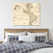 Amerika 10 canvas afdruk (Insitu (Slaapkamer))