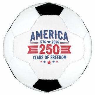 Amerika 1776 2026 250 Jaar Vrijheid Patriotisch Voetbal