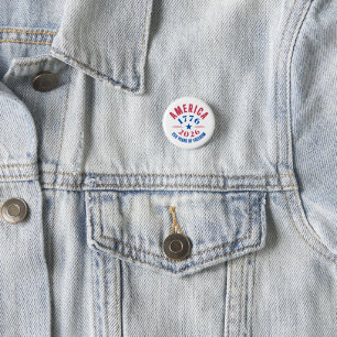 AMERIKA 1776 2026 250 jaar vrijheidsjubileum Ronde Button 3,2 Cm