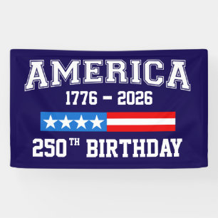Amerika (1776–2026) 250ste verjaardag Herdenking Spandoek