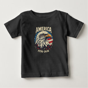 Amerika 1776 2026 Stekelarend Patriottische Vlag v