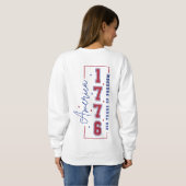 Amerika 1776 - 250 Jaar Vrijheid Trui (Achterkant volledig)
