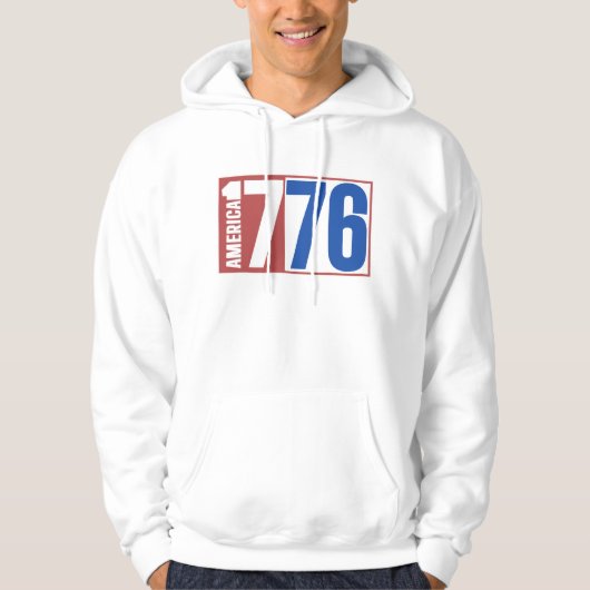 AMERIKA 1776 HOODIE (Voorkant)
