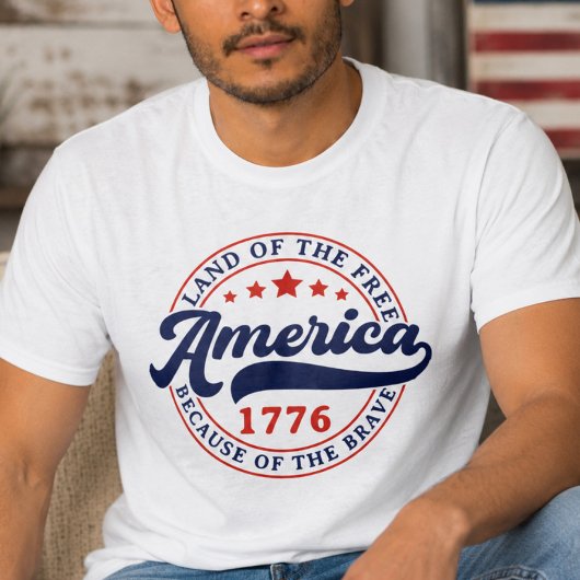 Amerika 1776 Patriottisch T-shirt