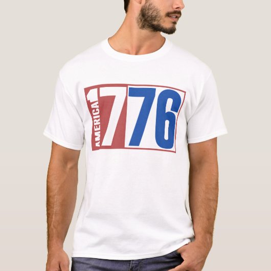 AMERIKA 1776 T-SHIRT (Voorkant)