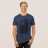 Amerika 1776 Tri-Blend shirt (Voorkant volledig)