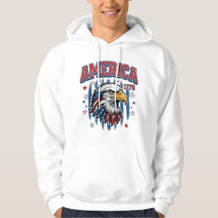 Amerika 1776 Vintage Adelaar Patriottisch Shirt On