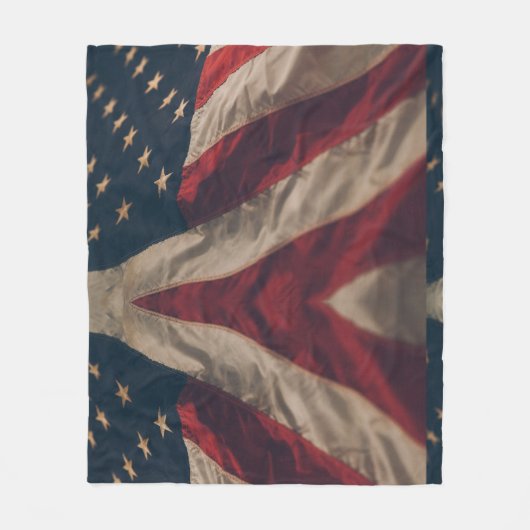 Amerika 1 fleece deken (Voorkant)