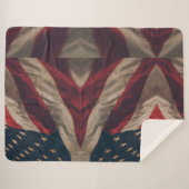 Amerika 1 sherpa deken (Voorkant (horizontaal))