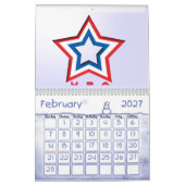 Amerika 2013 kalender (Feb 2027)