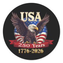 Amerika 250 1776-2026 Amerikaanse Vlag Adelaar