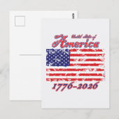 Amerika 250 1776-2026 briefkaart (Voorkant / Achterkant)