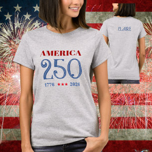 AMERIKA 250 1776-2026 Dames T-shirt