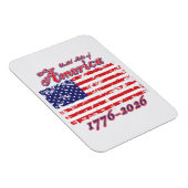 Amerika 250 1776-2026 magneet (Rechterzijde)
