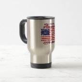 Amerika 250 1776-2026 reisbeker (Voorkant links)