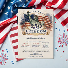 Amerika 250 – 250 Jaar Vrijheid Onafhankelijkheid 
