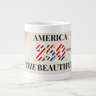 AMERIKA 250 AMERICANA BEKER GROTE KOFFIEKOP