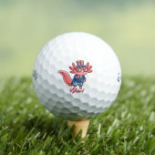 Amerika 250 Axolotl Golfballen - Speciale Editie (Insitu Shirt)