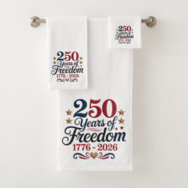 Amerika 250 bad handdoek