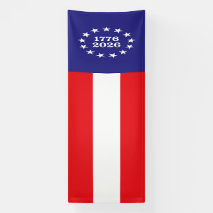 Amerika 250 Betsy Ross Spandoek