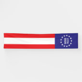 Amerika 250 Betsy Ross Spandoek (Horizontaal)