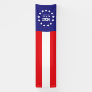 Amerika 250 Betsy Ross Spandoek