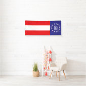 Amerika 250 Betsy Ross Spandoek (Insitu)