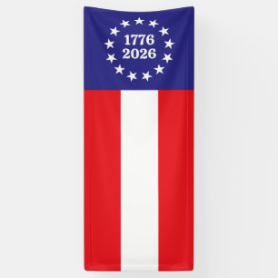 Amerika 250 Betsy Ross Spandoek