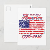 Amerika 250 briefkaart (Voorkant / Achterkant)
