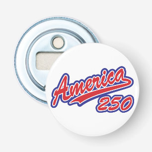 Amerika 250 button flesopener