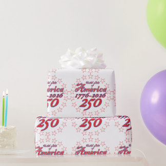 Amerika 250 cadeaupapier