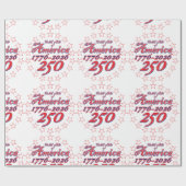 Amerika 250 cadeaupapier (Vlak)